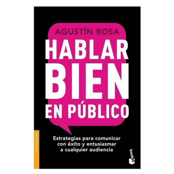 Hablar Bien En Público Booket Paidos 9786075690858