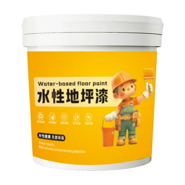Gkeoshab Furniture Protection Water Based Epoxy Floor Paint Anti Slip Water Based Floor Paint Water Based Garage Floor Paint Epoxy Floor Paint Anti Slip Concrete Floor Paint 300ml Home & Garden