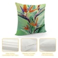 thumbnail image 4 of YINGXI  Decorative Throw Pillow Case, Fine Art Style Painting Colorful Tropical Flora Print, Couch Bedroom Living Room Cushion Cover, Multicolor 22x22in, 4 of 5