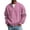 Pink, variant on Men's Lightweight Jackets Casual Light Jackets for Men Waffle Bomber Jacket Varsity Coat with Zipper