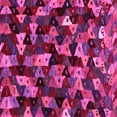 thumbnail image 1 of Ahgly Company Indoor Square Abstract Pink Contemporary Area Rugs, 5' Square, 1 of 4