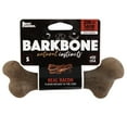 thumbnail image 5 of Pet Qwerks BarkBone Natural Instincts Bacon Infused Dinosaur Nylon Bone Dog Chew Toys for Aggressive Chewers - Real Bacon, Small, 5 of 11