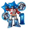 thumbnail image 4 of Bumblebee Optimus Prime Theme decoraciones de fiesta de cumpleaños, película de aluminio, globo Digital, regalo para niños, transformación, 6 piezas, 4 of 5