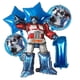 thumbnail image 4 of Bumblebee Optimus Prime Theme decoraciones de fiesta de cumpleaños, película de aluminio, globo Digital, regalo para niños, transformación, 6 piezas, 4 of 5