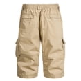 thumbnail image 4 of 2025 Summer Men's Pocket Sporty Thin Casual Loose Large Sized Work Pants, 4 of 5