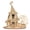 LG847, variant on Halloween DIY Miniature House Kit, 3D Wooden Puzzle Zombie House Model Kit, DIY Undead Haunted Scene for Home Decorations (33PCS)