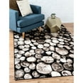 thumbnail image 2 of Unique Loom River Rocks Metro Contemporary Geometric Area Rug or Runner, 2 of 5