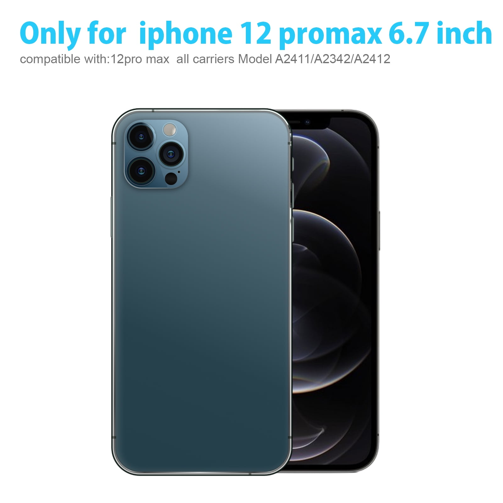 Back Glass Replacement for 12 Pro Max - Back Glass Replacement for