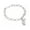 Beautiful, variant on 10PCS New Style Silver Tone Metal Rhinestone Charm Chain Bracelet-Beautiful