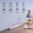 thumbnail image 4 of Protector de Sobretensión Geeni Blanco con Control Inalámbrico y Temporizador, Compatible con Alexa, 4 of 9
