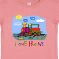 thumbnail image 4 of Inktastic I Love Trains Boys or Girls Baby T-Shirt, 4 of 5