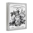thumbnail image 3 of Stupell Industries Vintage French Perfume & Blossoms Gray Framed Giclee Art design by Lettered and Lined, 20 x 16, 3 of 8