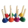 thumbnail image 4 of 8 Uds Campanas de mano de 8 notas perfecl instrumento musical, 4 of 8