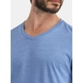 thumbnail image 4 of George Men's and Big Men's V-Neck Tee with Short Sleeves, Sizes XS-3XL, 4 of 5