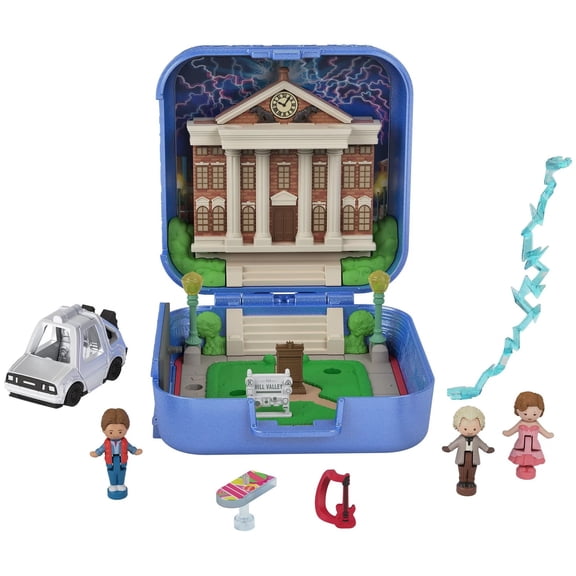 Polly Pocket Collector Back to the Future Compact Playset