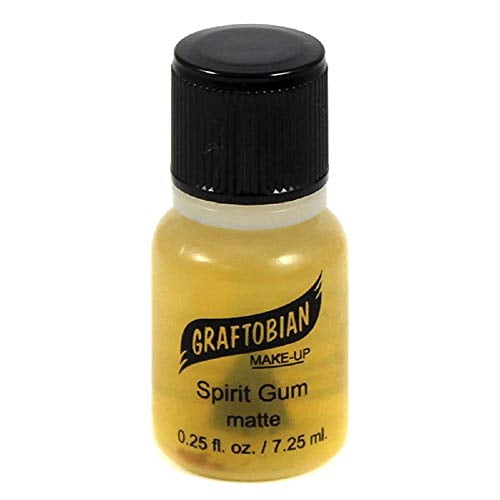 Graftobian Spirit Gum 0.25 Ounce Theatrical Adhesive