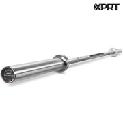 XPRT Fitness 20KG Olympic Multifunctional Weight Bar Weightlifting Deadlifting Powerlifting Rated 1500lb, Hard Chrome Coated