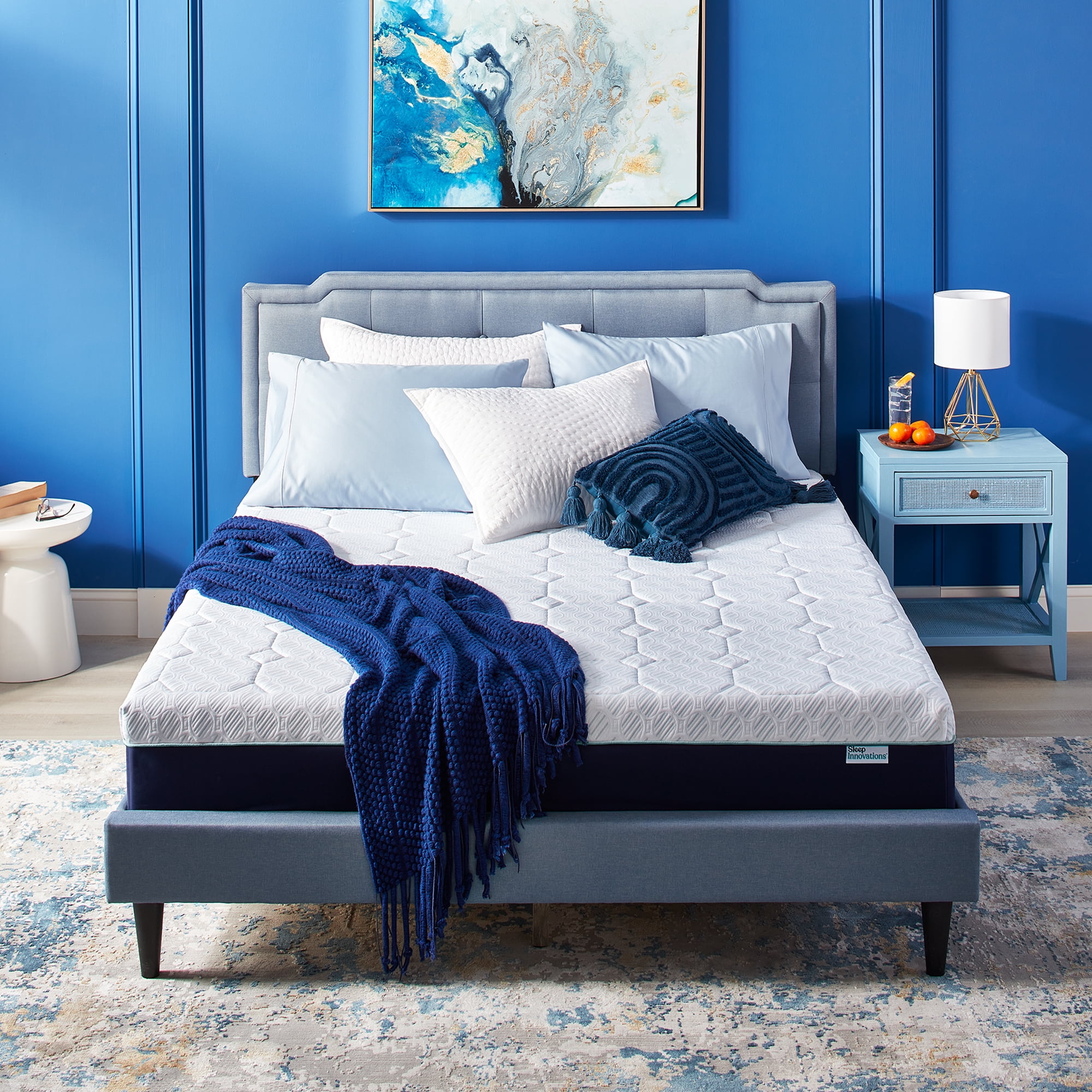 Sleep Innovations Ellis Advanced Cooling 12" Gel Memory Foam Mattress, Twin