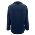 thumbnail image 4 of Evdexr Womens Corduroy Jacket Long Sleeve Collared Button Down Shirt 2026 Winter Work Casual Coats Oversized Solid Color Tops with Pocket 3XL, 4 of 6