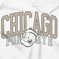 thumbnail image 2 of Popeye Vintage Varsity Chicago Men's Graphic T Shirt Tees Brisco Brands S, 2 of 6