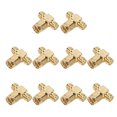 thumbnail image 4 of SMA Tee Adapter, Low Signal Loss 50 Ohm  High Transmission Oxygen Free Copper RF Connector Wide Bandwidth  For GPS System, 4 of 8