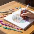thumbnail image 7 of Hey Play 100-Pack Gel Pen Set for Coloring, Journaling, and School Supplies, 7 of 7