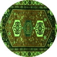 thumbnail image 1 of Ahgly Company Indoor Round Persian Green Traditional Area Rugs, 8' Round, 1 of 1