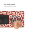 thumbnail image 5 of Disketp Cute Strawberry Gaming Mouse Mat Long Extended Mouse Pad Desk Mat Non-Slip Rubber Mice Pads Stitched Edges(315.5 x 16 x 0.12 Inches), 5 of 8
