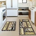 Walmart Comfort Print AntiFatigue Kitchen Mat Set of 2, NonSlip
