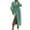 Green, variant on Vedolay Women Winter Parka Coat Casual Fall Coat Open Front Winter Jacket Coat Blue,XL
