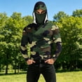 thumbnail image 5 of Yaoyar Sun Protection Hoodie for Men Fashion Graphic Shirt with Mask Long Sleeve Breathable Shirts Slim Fit Tops 2026, 5 of 5