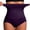 Purple, variant on High Waisted Extra Firm Compression Brief, Butt Lifter Smoothing Shapewear, Double-Layer Underwear with Bone & Silicone Anti-Curl,Gray M