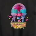 thumbnail image 3 of Trolls Movie - Halloween - Poppy, Satin, & Chenille - Frighteningly FabBooLous - Toddler And Youth Crewneck Fleece Sweatshirt, 3 of 5