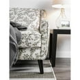 thumbnail image 2 of Furniture of America Shila Contemporary Fabric Accent Chair in Floral Beige, 2 of 3
