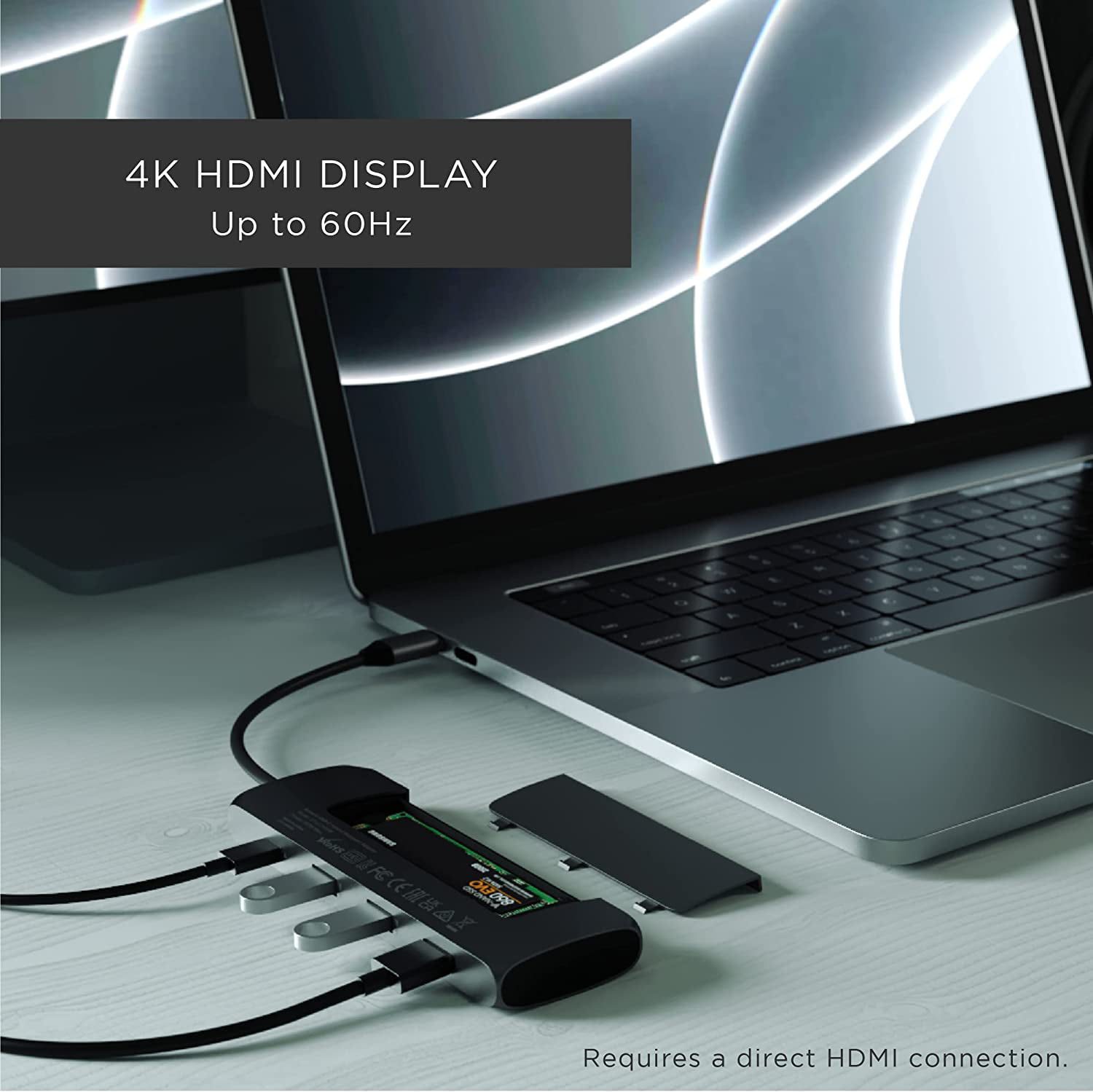 Satechi 4-Port USB-C Hub ST-UC4PHM B&H Photo Video