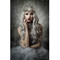 thumbnail image 2 of Siegart 13x18 Gold Ornate Wood Framed with Double Matting Museum Art Print Titled - Ice Princess, 2 of 4