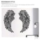 thumbnail image 4 of Metal Angel Wing Wall Decor with Iron Material 1Pair for Wall Use, 4 of 4