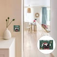 thumbnail image 7 of Yayeee Toggle Light Switch Wall Plate 3-Gang 6.37"x4.48" Decorative Outlet Cover, Christmas Cat, 7 of 7