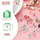 thumbnail image 2 of Uxcell 200 Pcs Perlas de Cubo de Cristal, 7mm Transparentes Facetadas Cuadradas Espaciadoras Suministros para Manualidades para Joyería DIY Pulsera Aretes Collar, Verde, 2 of 6