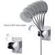 thumbnail image 1 of Soporte para ducha, Simgott Soporte para cabezal de ducha desmontable autoadhesivo montado en la pared con ángulo ajustable, resistente al agua, resistente, montado en la pared para baño. Afortunado Sencillez, 1 of 3