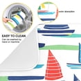 thumbnail image 2 of Yayeee Dish Drying Mat for Kitchen Counter 16"x18" Microfiber Absorbent Pad, Colorful Sailboats, 2 of 7