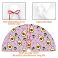 thumbnail image 4 of Picia Different Avocados Print Christmas Tree Skirt , Christmas Tree Skirt Ornaments for Merry Christmas Holiday Party Decorations Indoor Outdoor-36", 4 of 7