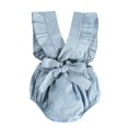 thumbnail image 2 of 0-2 Ans Enfants Fille Romper Plain Jumpsuit Été, 2 of 3