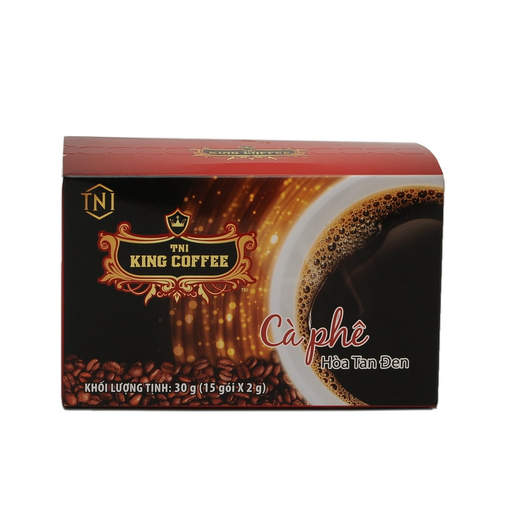 King Coffee Instant Black Coffee High Quality World Famous Vietnam 30g