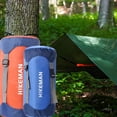 thumbnail image 3 of 2 bolsas para artículos diversos, bolsa de almacenamiento para herramientas de supervivencia para acampar y mochileros. Naranja L Azul M, 3 of 5