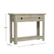 Coover Wood Console Table with 1 Drawer, Driftwood Gray - Walmart.com
