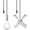 Nickel, variant on 2 Pcs Ceiling Fan Pull Chains 13.6 Inches Fan Pulls  Ceiling Fan Pull Cord Fan Pull Set for Ceiling Fan Light and Lamps
