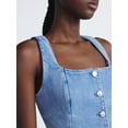thumbnail image 4 of Scoop Women’s and Women’s Plus Denim Longline Vest, Sizes XS-4X, 4 of 4