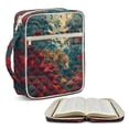 thumbnail image 2 of Xixirimido Leopard Cheetah Floral Print Bible Cover Case for Women Men, Large Bible Bag Bible Study Supplies Accessories Quilted Bible Carrying Cases with Handle Christian Gift, 2 of 7
