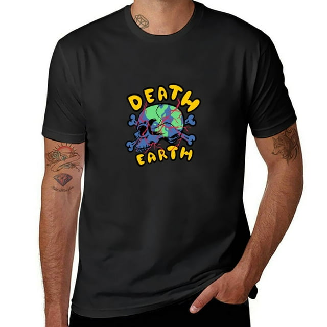 OUSIMEN T-Shirts Graphiques Skull pour Hommes et Femmes - 6TG